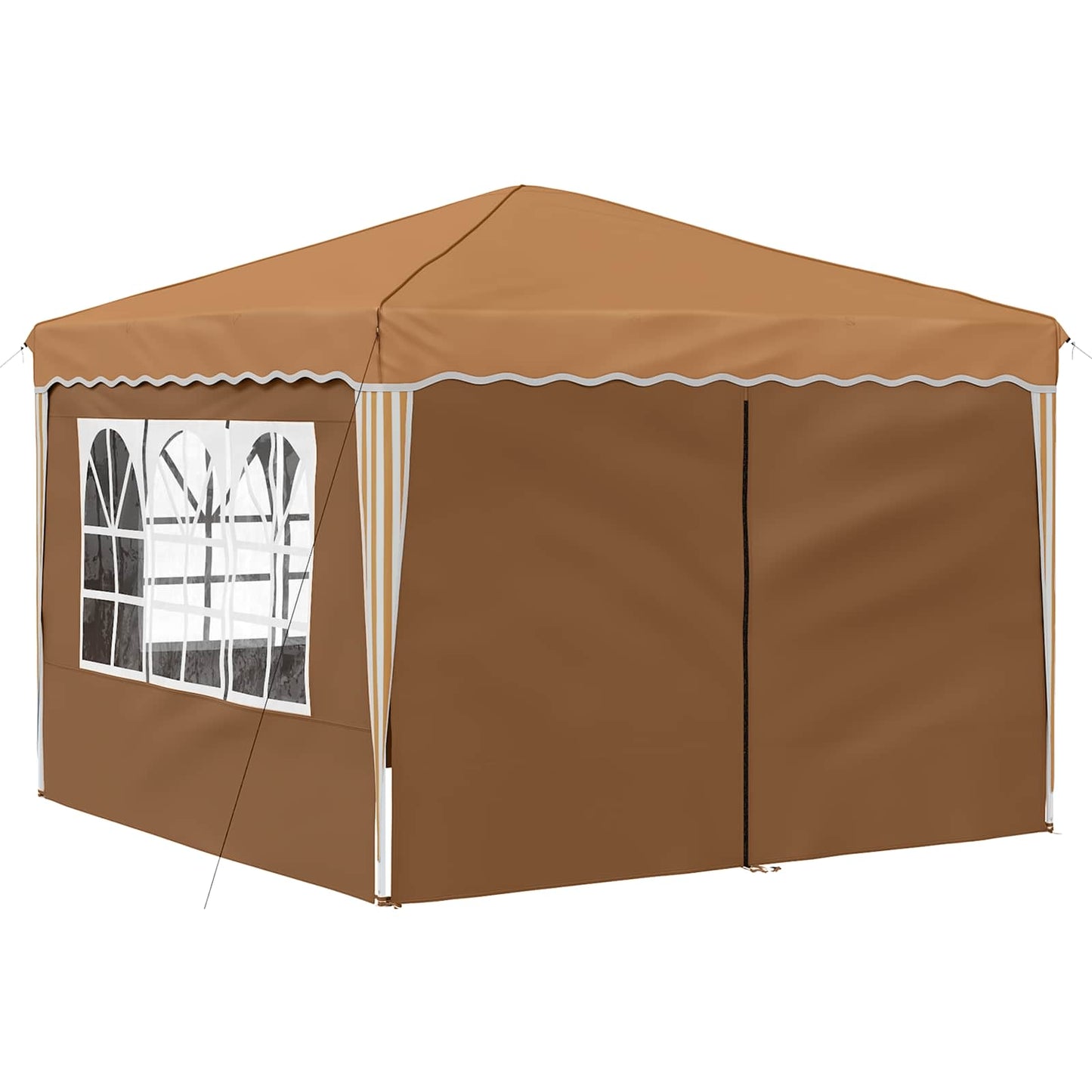 Pop-up Feesttent Beige 288 x 288 x 245 cm Oxford Stof is nu te koop bij PeponiXL, paradijselijk wonen!