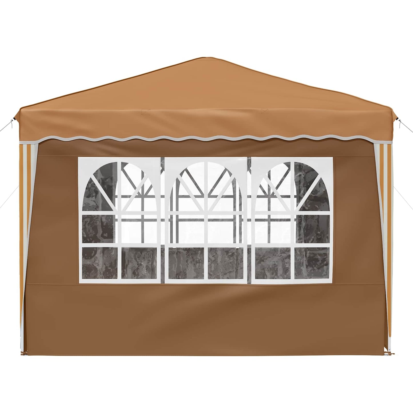 Pop-up Feesttent Beige 288 x 288 x 245 cm Oxford Stof is nu te koop bij PeponiXL, paradijselijk wonen!