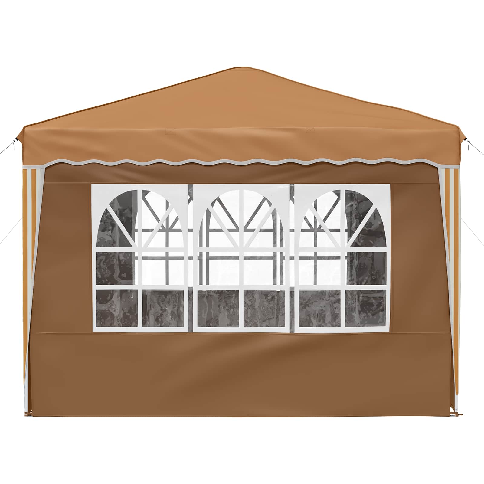 Pop-up Feesttent Beige 288 x 288 x 245 cm Oxford Stof is nu te koop bij PeponiXL, paradijselijk wonen!
