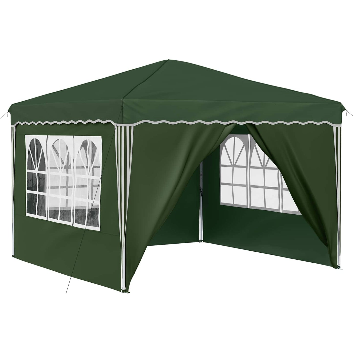 Pop-up Feesttent Groen 288 x 288 x 245 cm Oxford Stof is nu te koop bij PeponiXL, paradijselijk wonen!