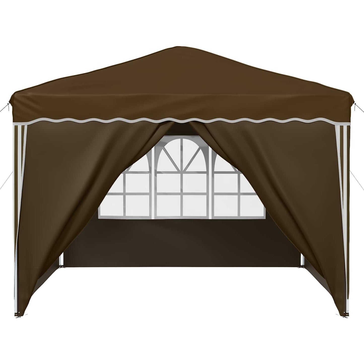 Pop-up Feesttent Taupe 288 x 288 x 245 cm Oxford Stof is nu te koop bij PeponiXL, paradijselijk wonen!