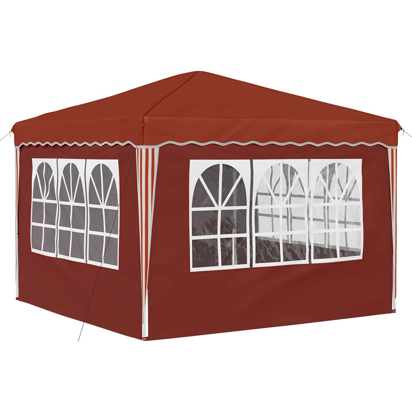 Pop-up Feesttent Terracotta 288 x 288 x 245 cm Oxford Stof is nu te koop bij PeponiXL, paradijselijk wonen!