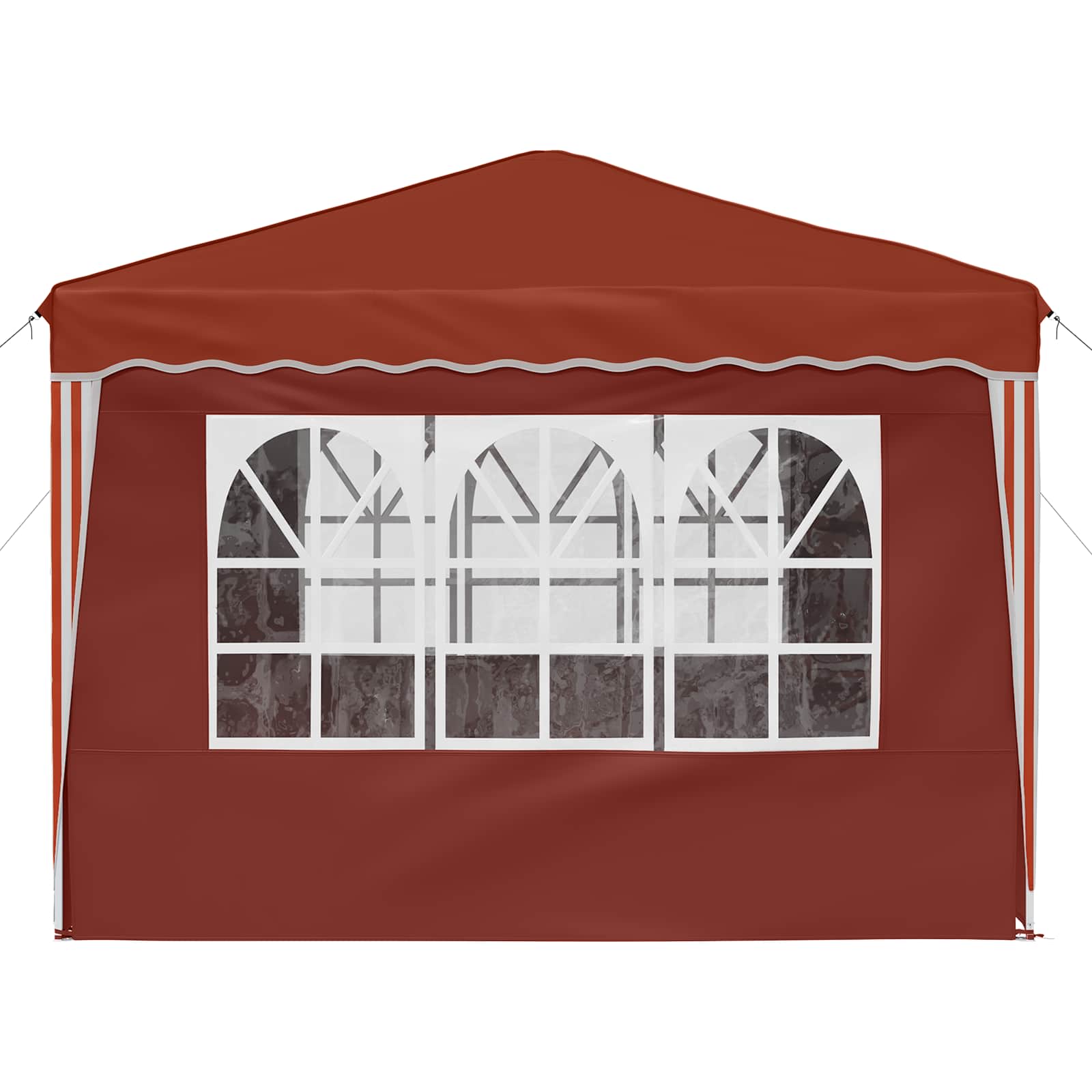 Pop-up Feesttent Terracotta 288 x 288 x 245 cm Oxford Stof is nu te koop bij PeponiXL, paradijselijk wonen!