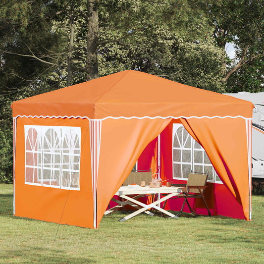 Pop-up Feesttent Oranje 288 x 288 x 245 cm Oxford Stof is nu te koop bij PeponiXL, paradijselijk wonen!