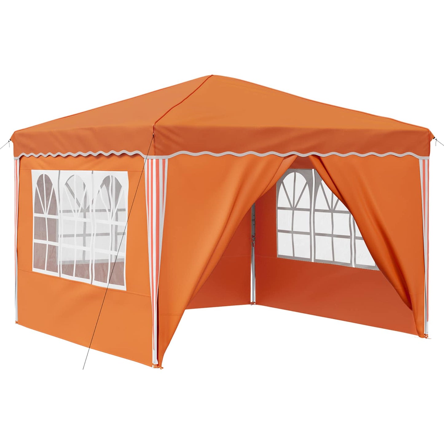 Pop-up Feesttent Oranje 288 x 288 x 245 cm Oxford Stof is nu te koop bij PeponiXL, paradijselijk wonen!