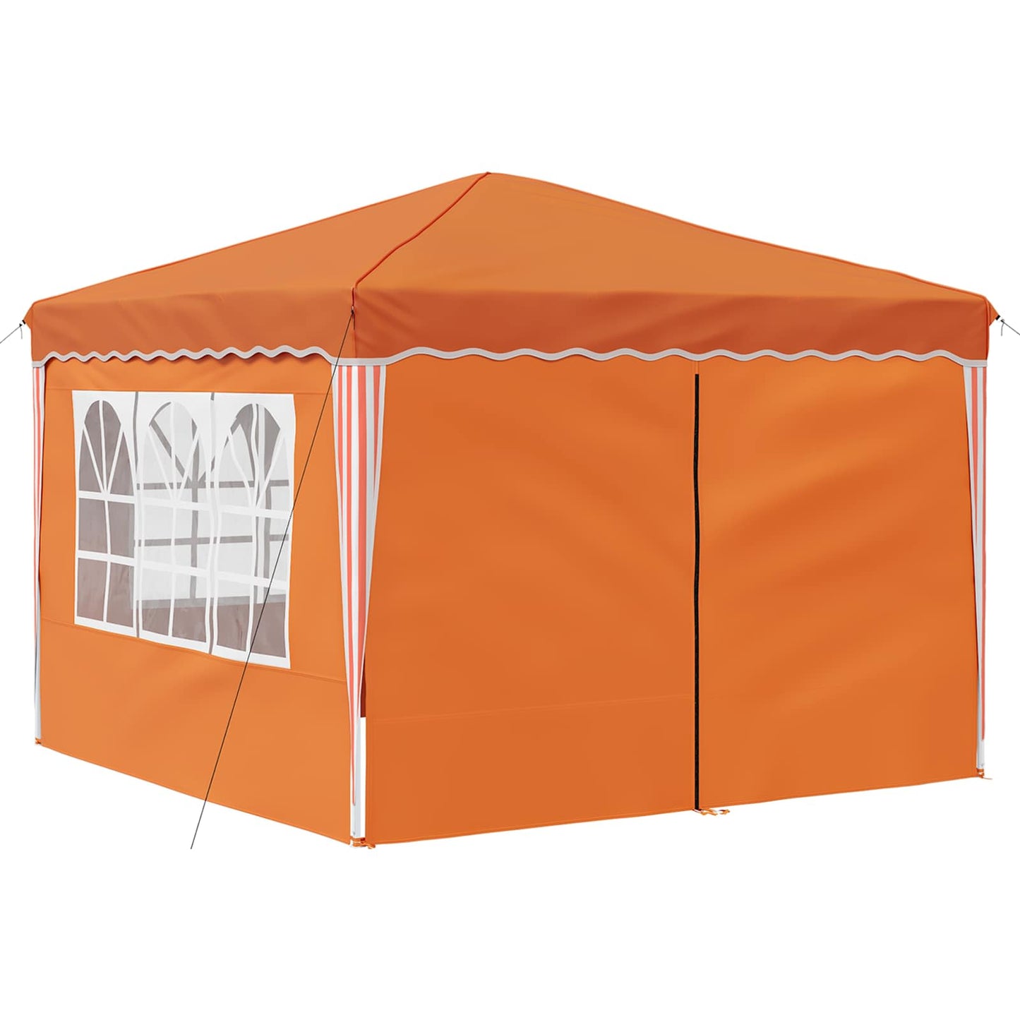 Pop-up Feesttent Oranje 288 x 288 x 245 cm Oxford Stof is nu te koop bij PeponiXL, paradijselijk wonen!