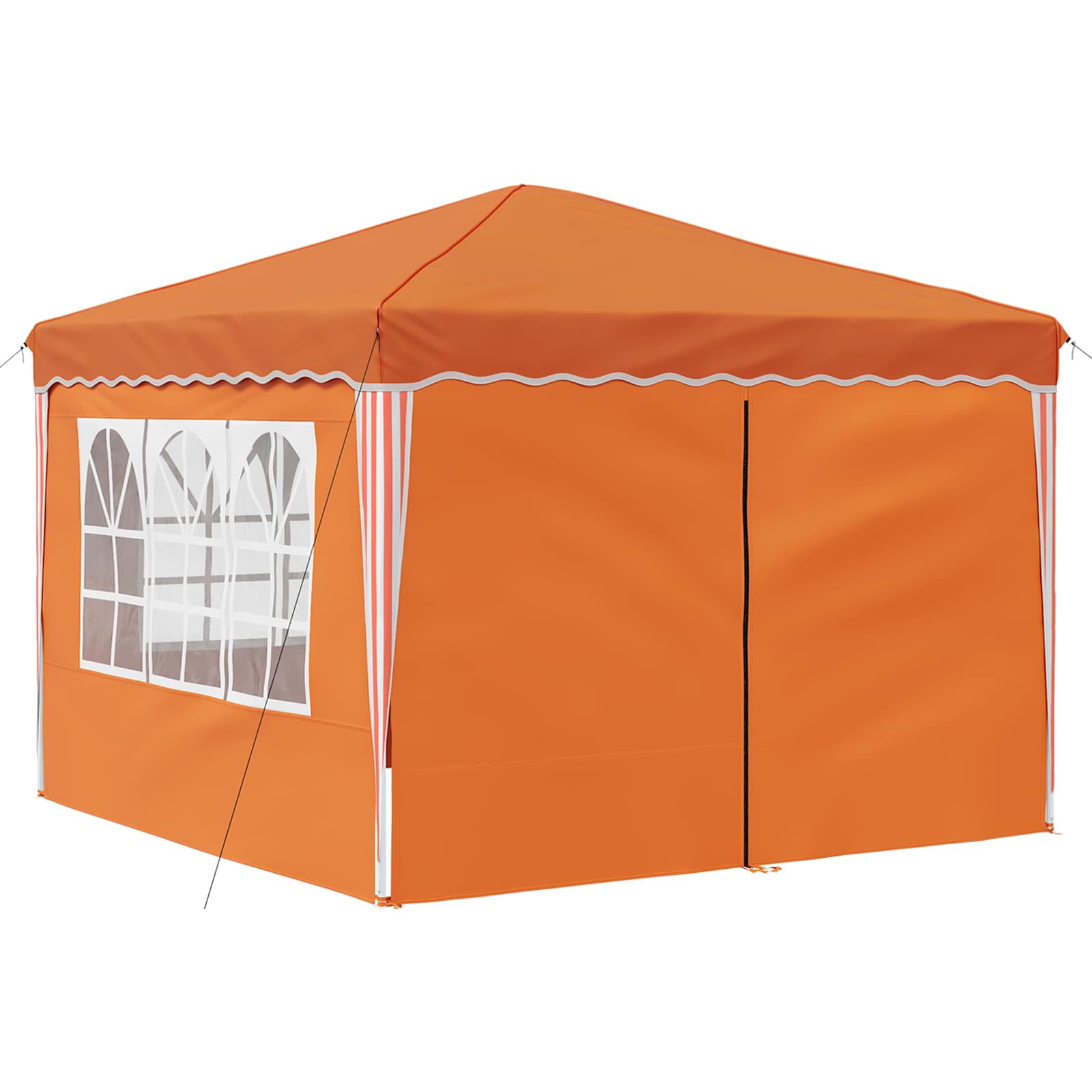 Pop-up Feesttent Oranje 288 x 288 x 245 cm Oxford Stof is nu te koop bij PeponiXL, paradijselijk wonen!
