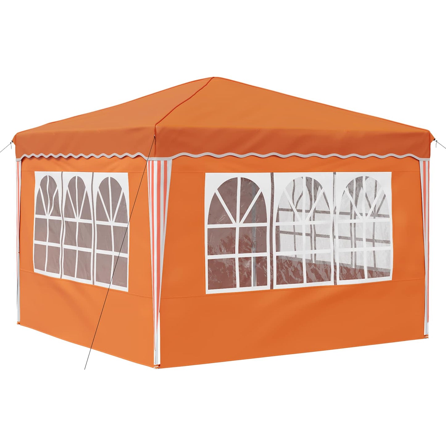 Pop-up Feesttent Oranje 288 x 288 x 245 cm Oxford Stof is nu te koop bij PeponiXL, paradijselijk wonen!