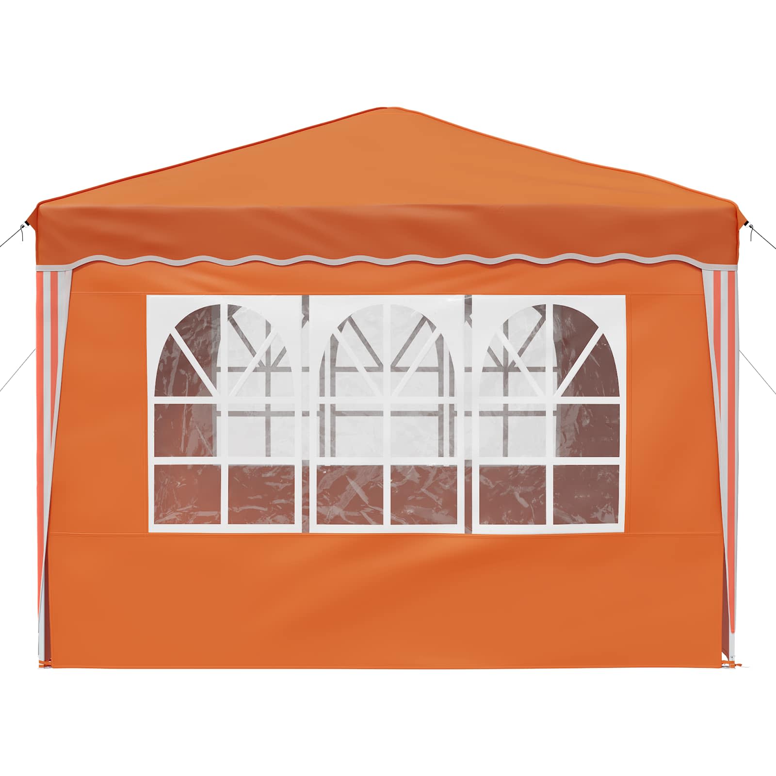 Pop-up Feesttent Oranje 288 x 288 x 245 cm Oxford Stof is nu te koop bij PeponiXL, paradijselijk wonen!