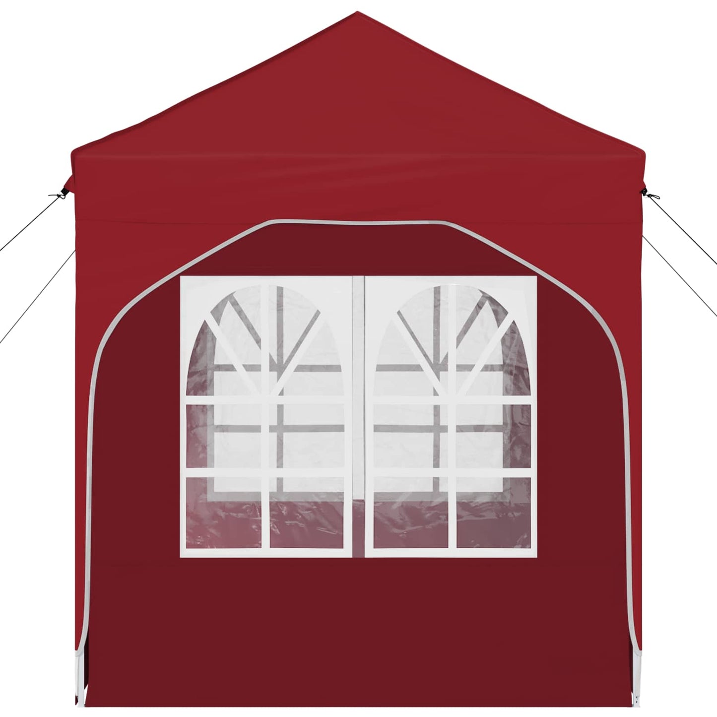 Pop-up Feesttent 192 x 192 x 245 cm Bordeauxrood is nu te koop bij PeponiXL, paradijselijk wonen!