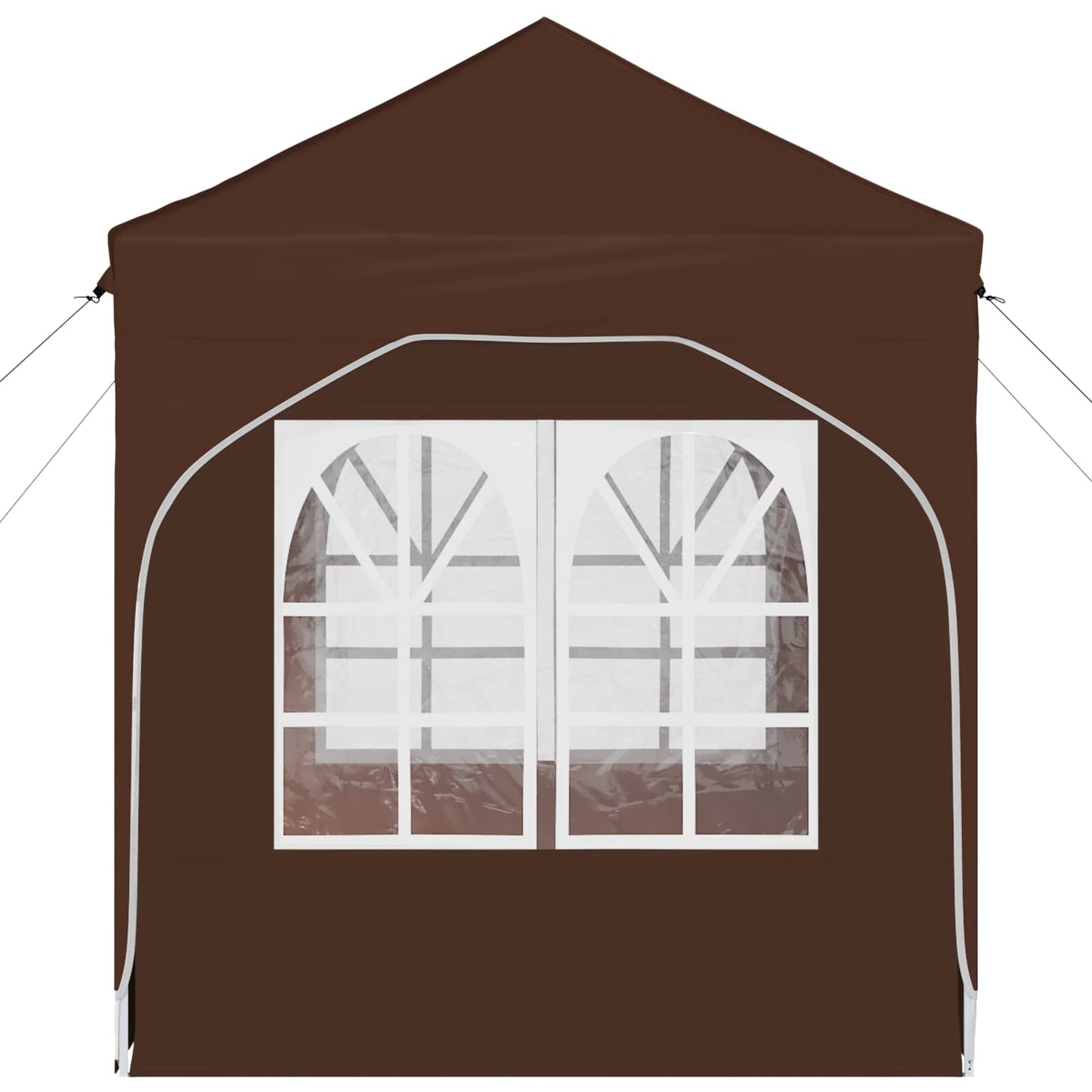 Pop-up Feesttent 192 x 192 x 245 cm Bruin is nu te koop bij PeponiXL, paradijselijk wonen!