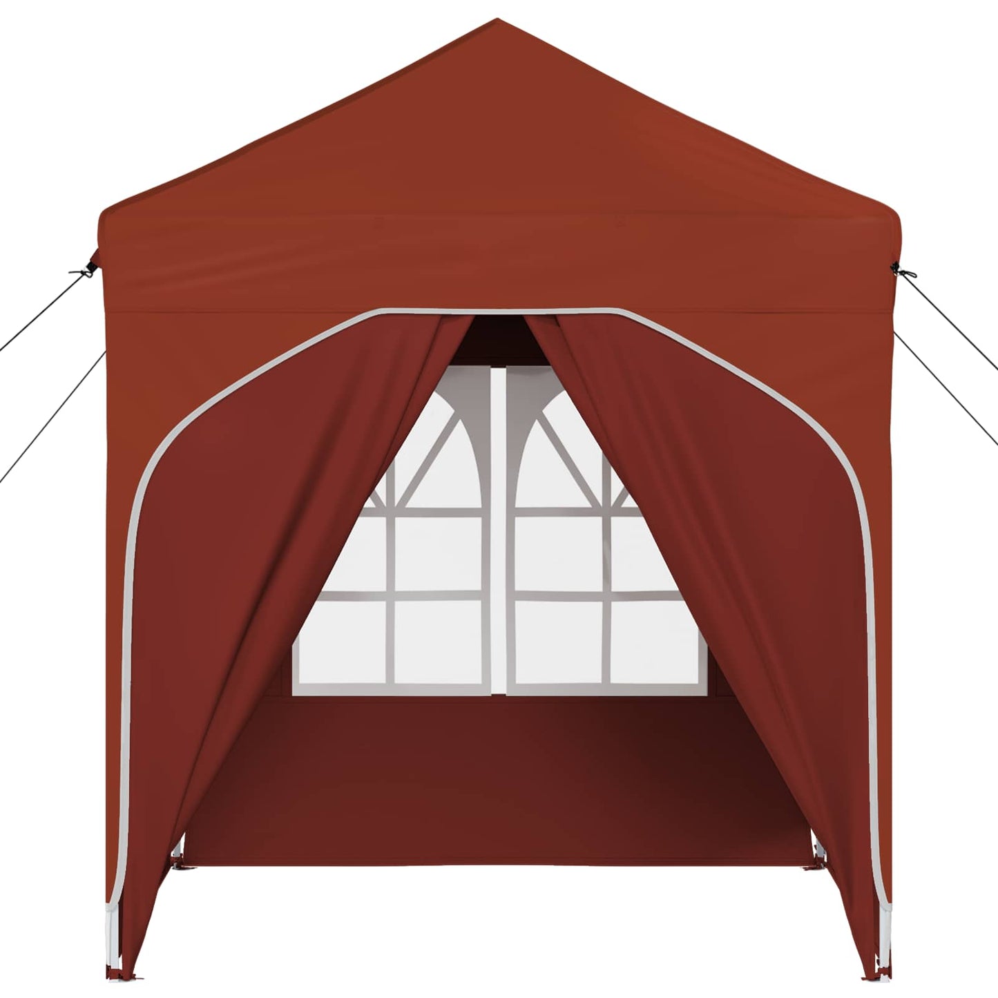 Pop-up Feesttent 192 x 192 x 245 cm Terracotta is nu te koop bij PeponiXL, paradijselijk wonen!