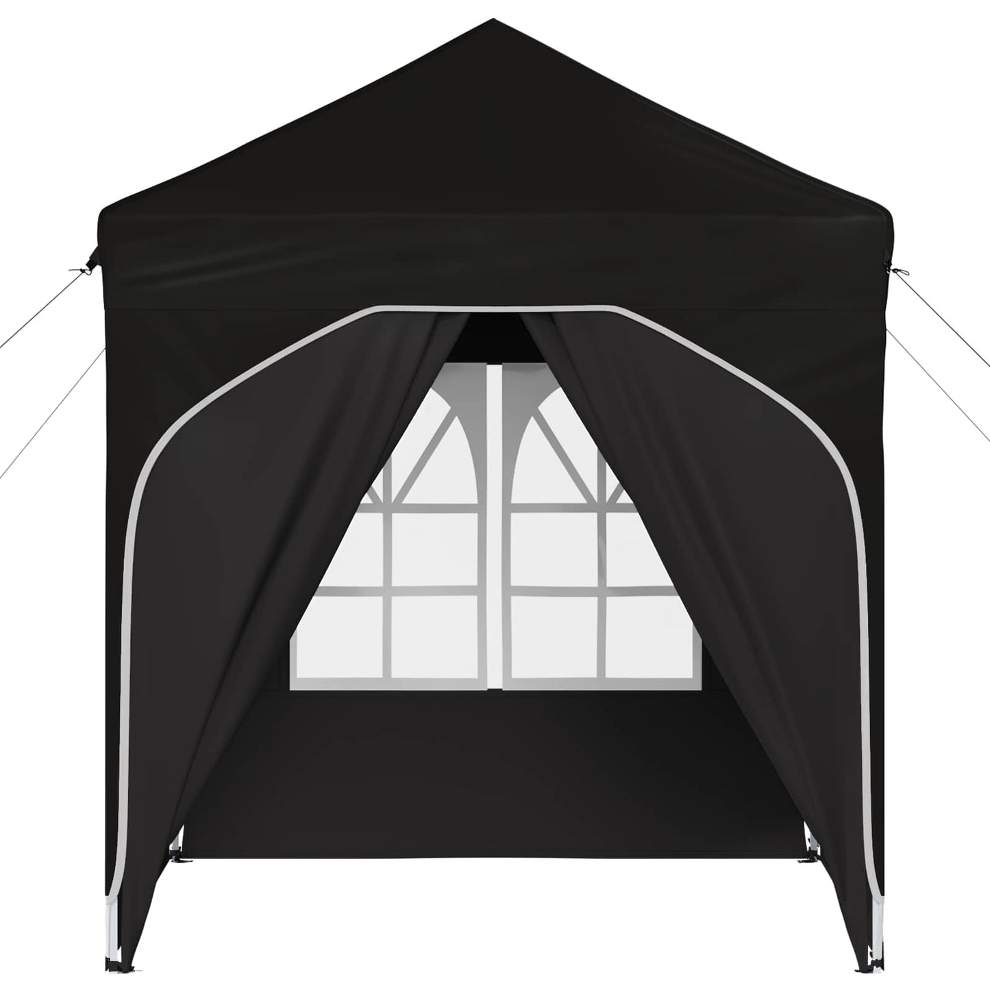 Pop-up Feesttent 192 x 192 x 245 cm Zwart is nu te koop bij PeponiXL, paradijselijk wonen!