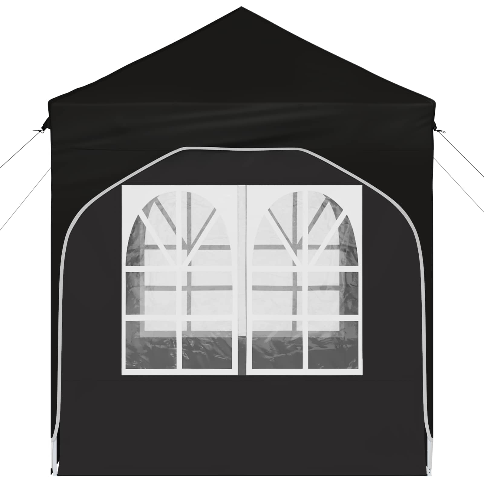 Pop-up Feesttent 192 x 192 x 245 cm Zwart is nu te koop bij PeponiXL, paradijselijk wonen!