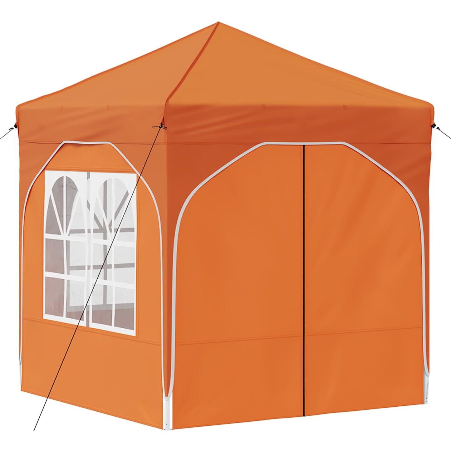 Pop-up Feesttent 192 x 192 x 245 cm Oranje is nu te koop bij PeponiXL, paradijselijk wonen!