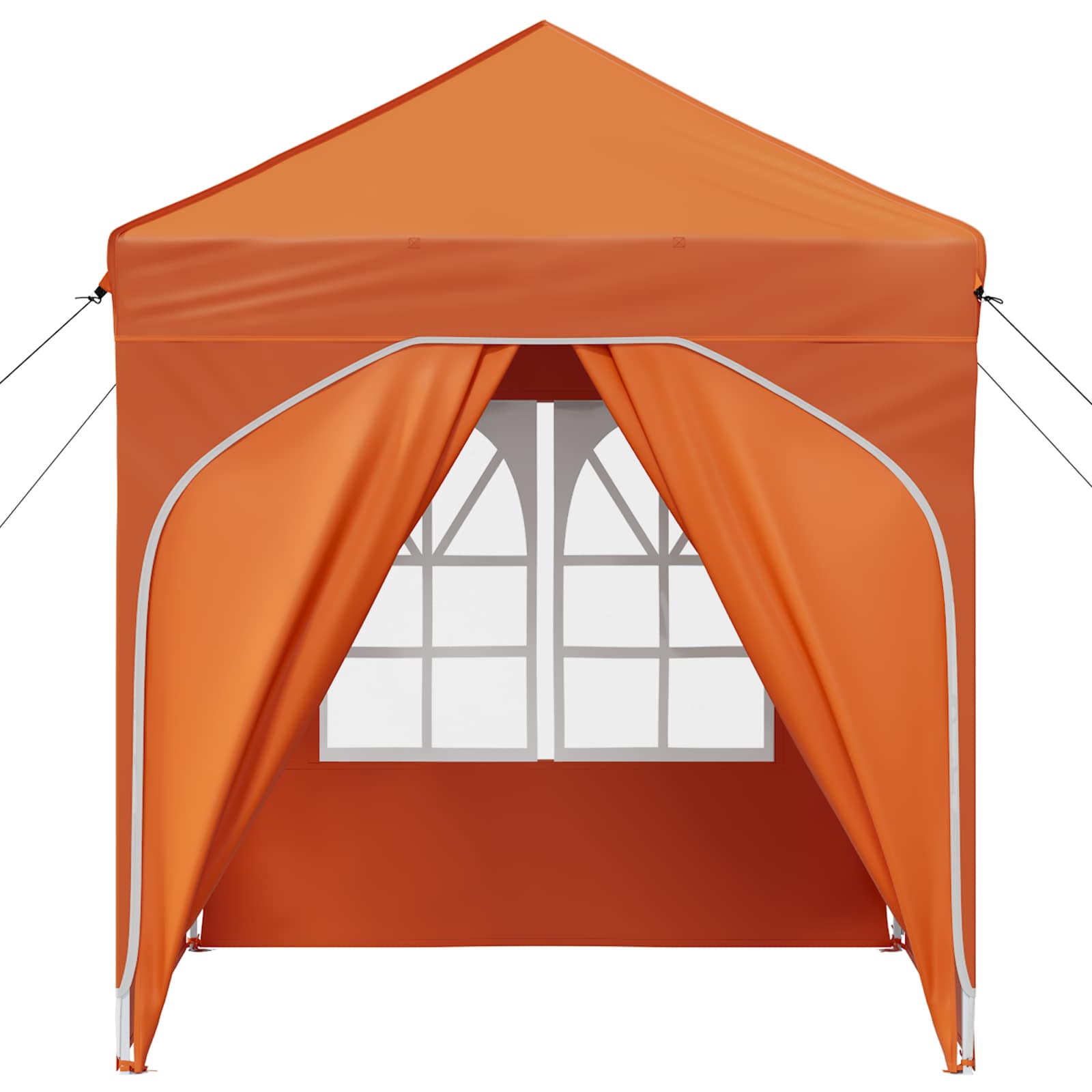 Pop-up Feesttent 192 x 192 x 245 cm Oranje is nu te koop bij PeponiXL, paradijselijk wonen!