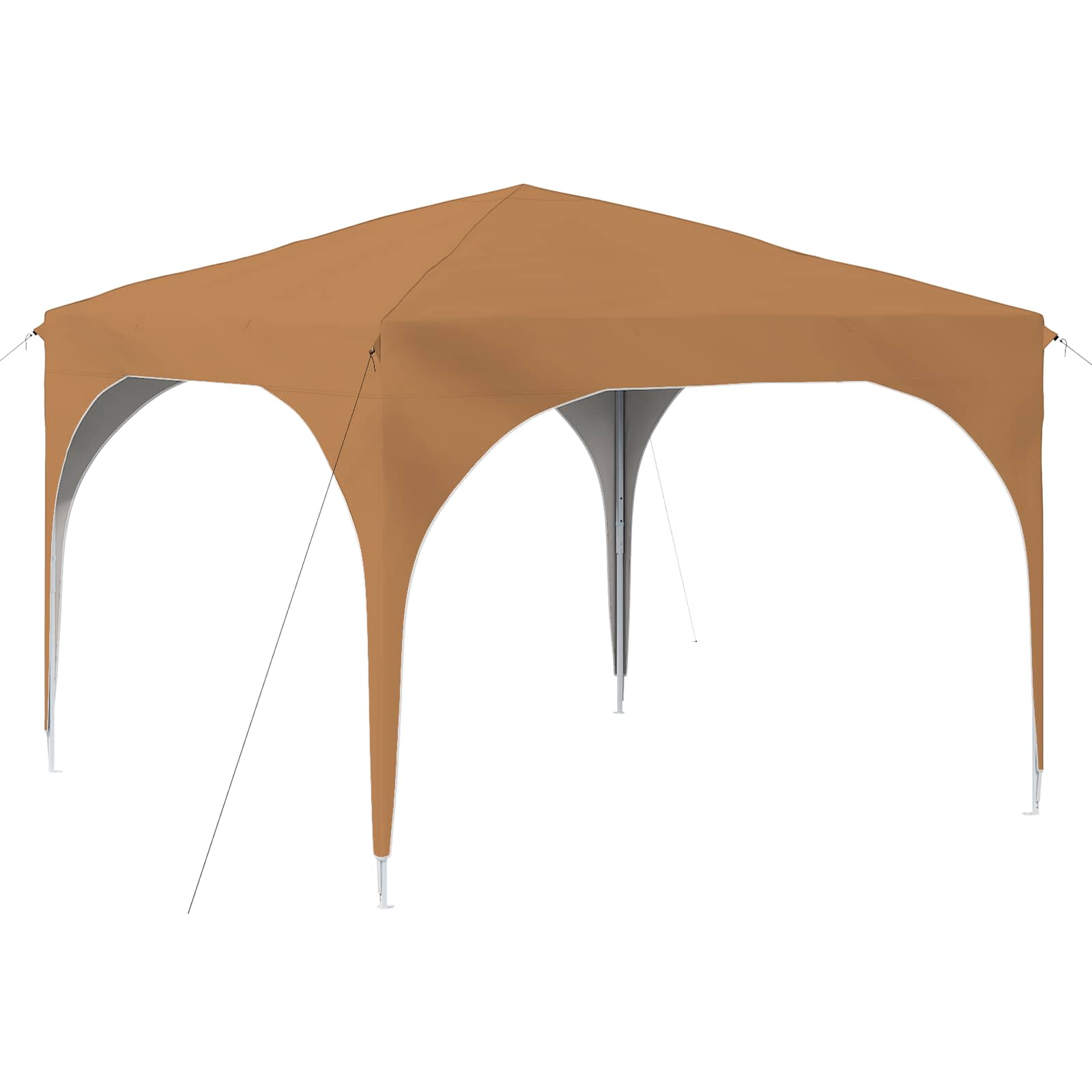 Pop-up Feesttent 290 x 290 x 245 cm Beige is nu te koop bij PeponiXL, paradijselijk wonen!