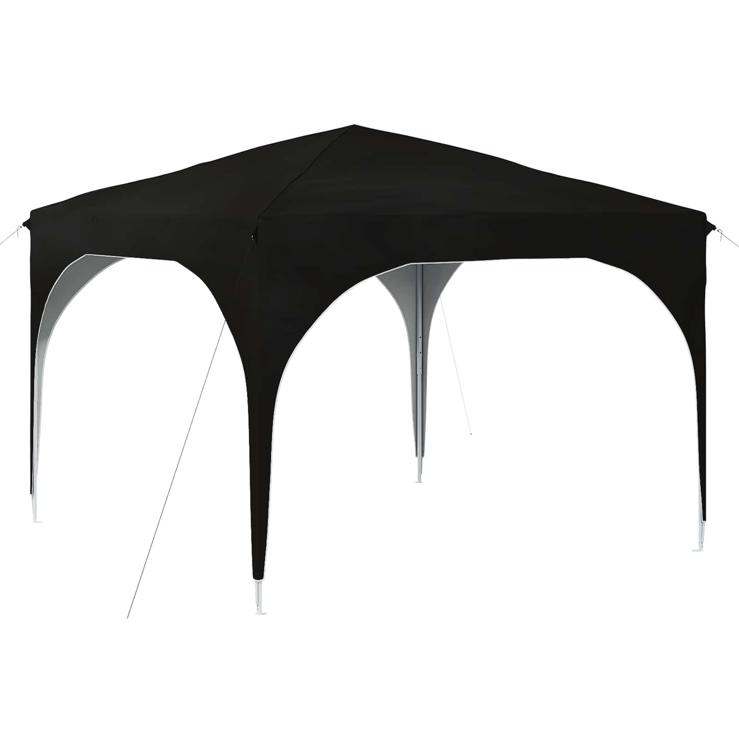 Pop-up Feesttent 290 x 290 x 245 cm Zwart is nu te koop bij PeponiXL, paradijselijk wonen!