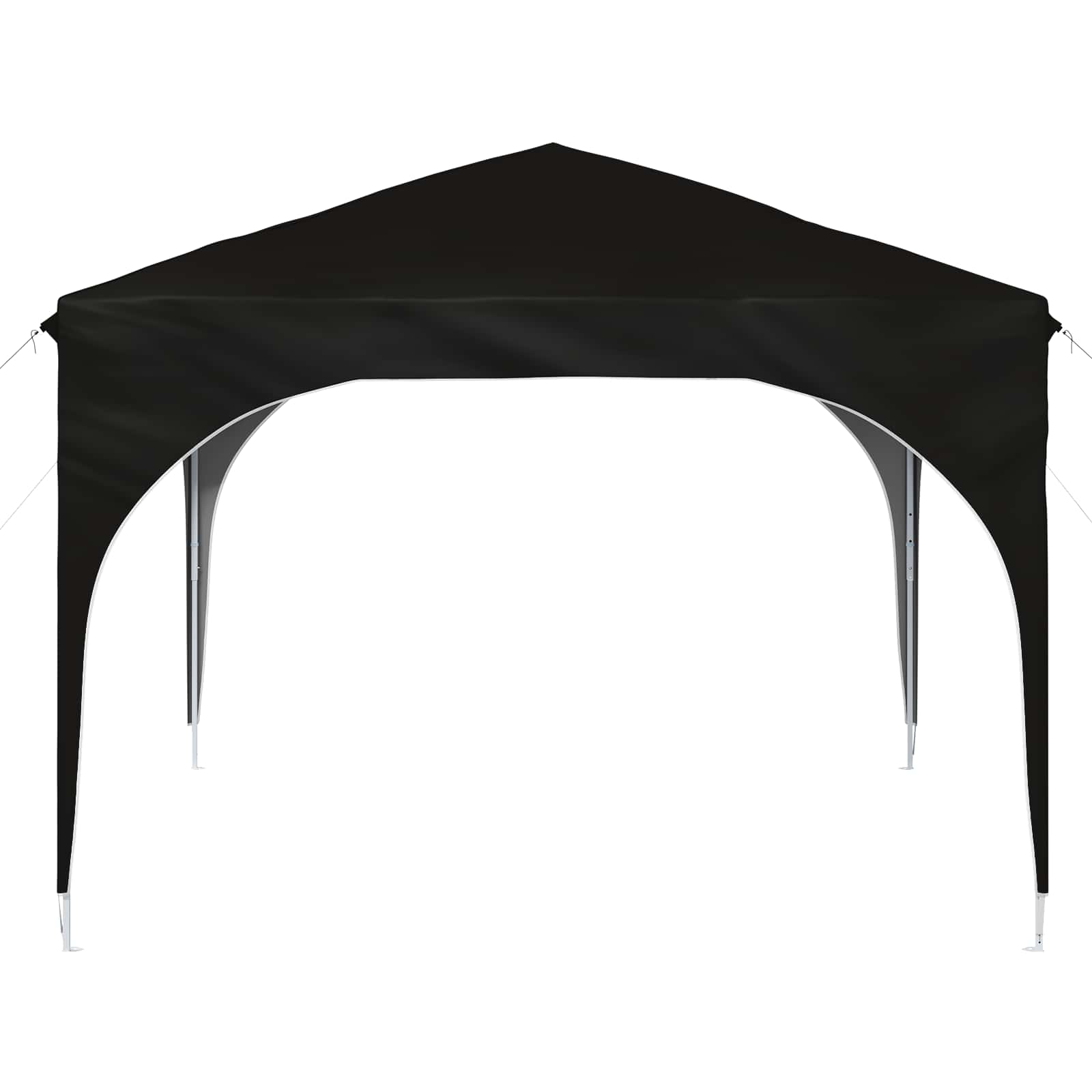 Pop-up Feesttent 290 x 290 x 245 cm Zwart is nu te koop bij PeponiXL, paradijselijk wonen!