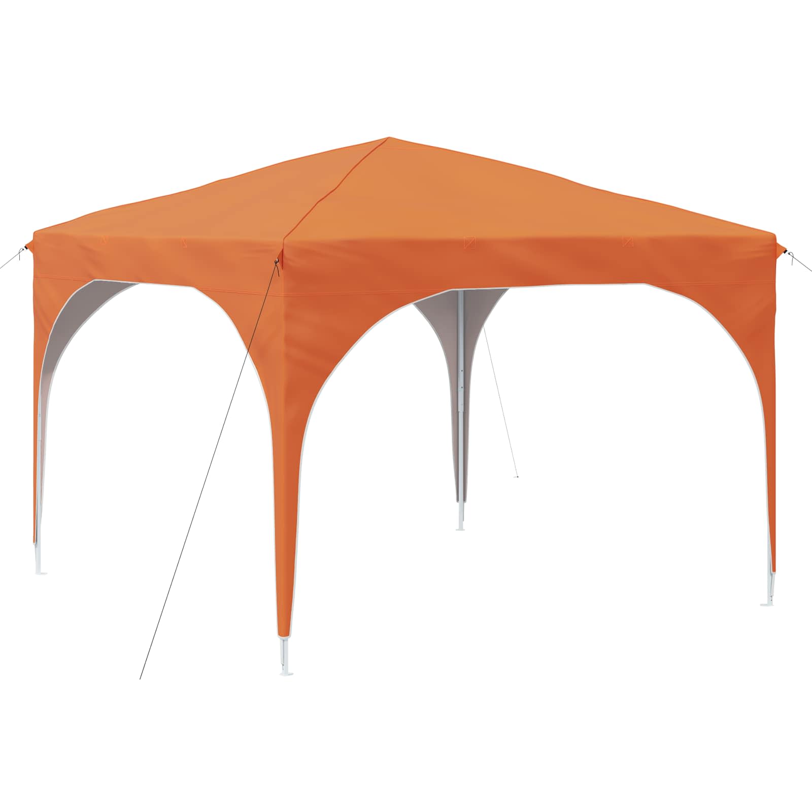 Pop-up Feesttent 290 x 290 x 245 cm Oranje is nu te koop bij PeponiXL, paradijselijk wonen!