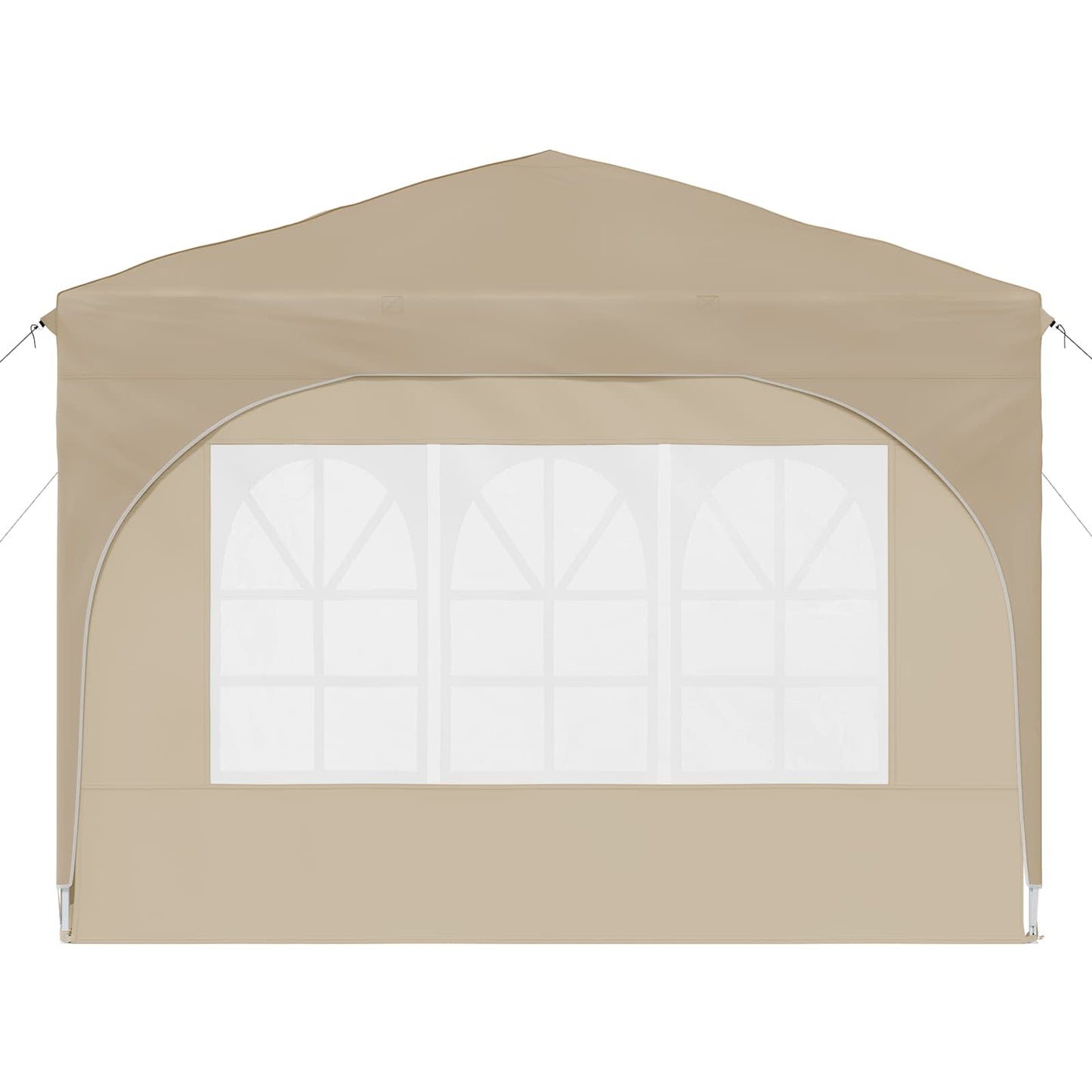 Pop-up Feesttent 290 x 290 x 245 cm Crèmekleurig is nu te koop bij PeponiXL, paradijselijk wonen!