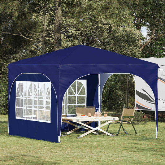 Pop-up Feesttent 290 x 290 x 245 cm Blauw is nu te koop bij PeponiXL, paradijselijk wonen!