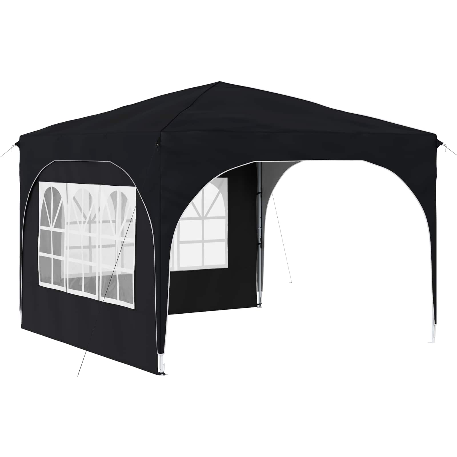 Pop-up Feesttent 290 x 290 x 245 cm Antraciet is nu te koop bij PeponiXL, paradijselijk wonen!