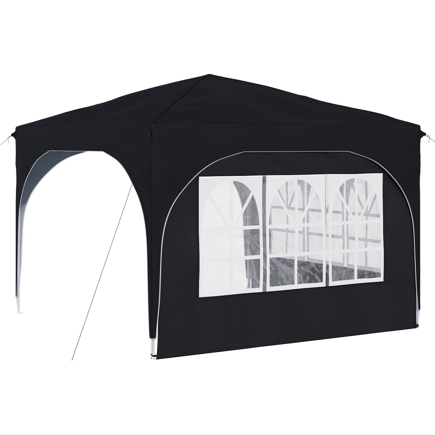 Pop-up Feesttent 290 x 290 x 245 cm Antraciet is nu te koop bij PeponiXL, paradijselijk wonen!