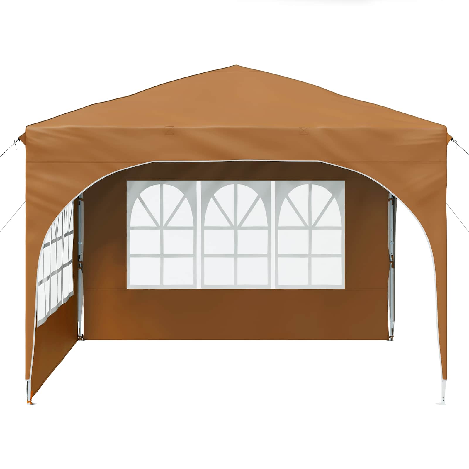 Pop-up Feesttent 290 x 290 x 245 cm Beige is nu te koop bij PeponiXL, paradijselijk wonen!
