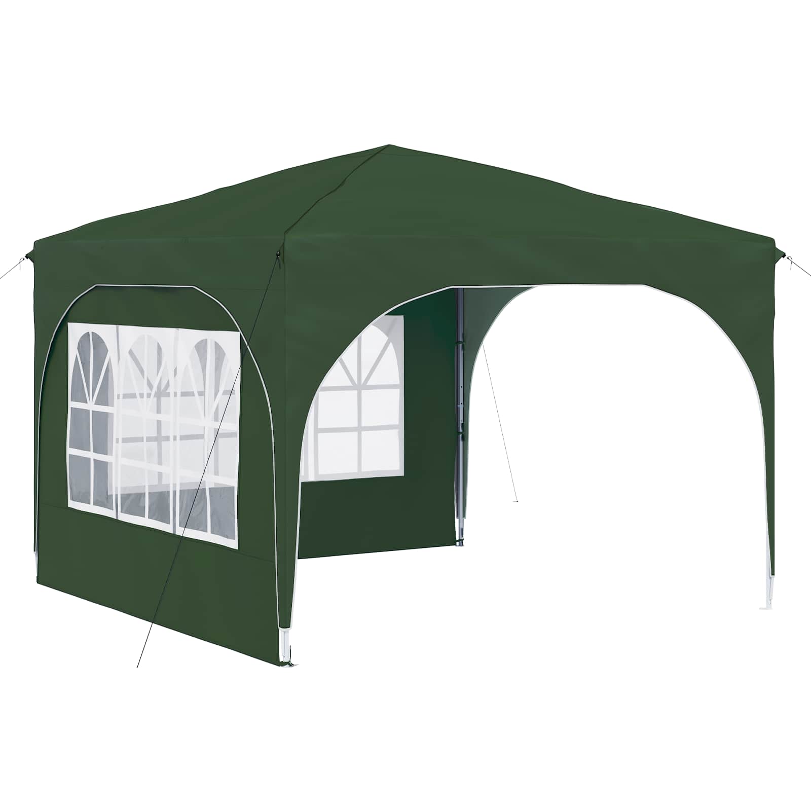 Pop-up Feesttent 290 x 290 x 245 cm Groen is nu te koop bij PeponiXL, paradijselijk wonen!