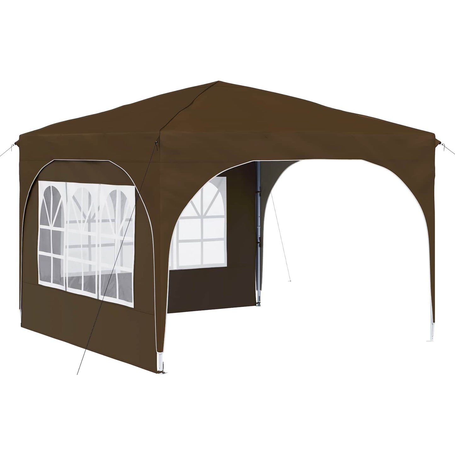 Pop-up Feesttent 290 x 290 x 245 cm Taupe is nu te koop bij PeponiXL, paradijselijk wonen!