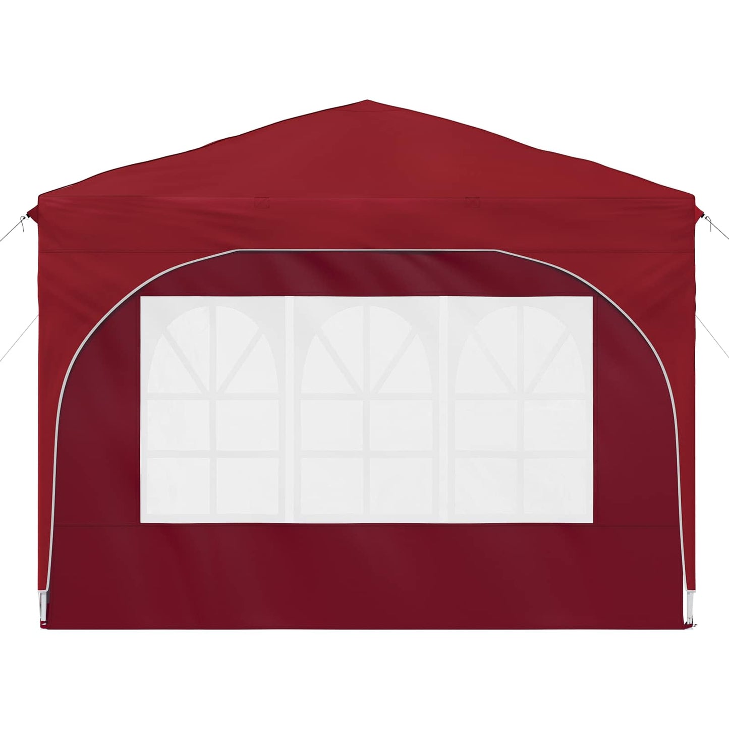 Pop-up Feesttent 290 x 290 x 245 cm Bordeauxrood is nu te koop bij PeponiXL, paradijselijk wonen!