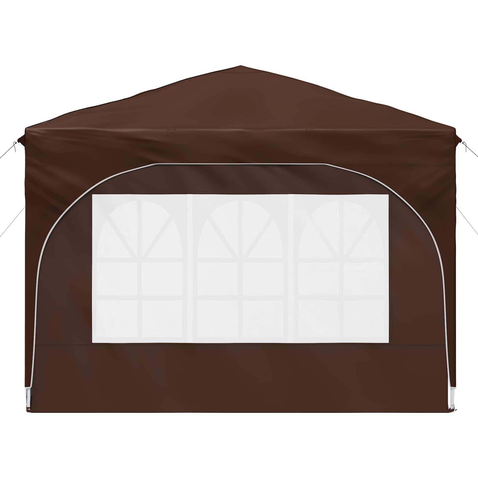 Pop-up Feesttent 290 x 290 x 245 cm Bruin is nu te koop bij PeponiXL, paradijselijk wonen!