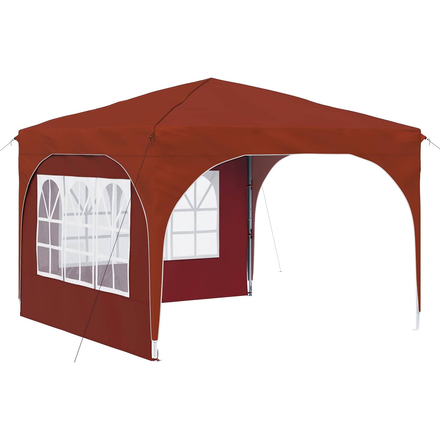 Pop-up Feesttent 290 x 290 x 245 cm Terracotta is nu te koop bij PeponiXL, paradijselijk wonen!