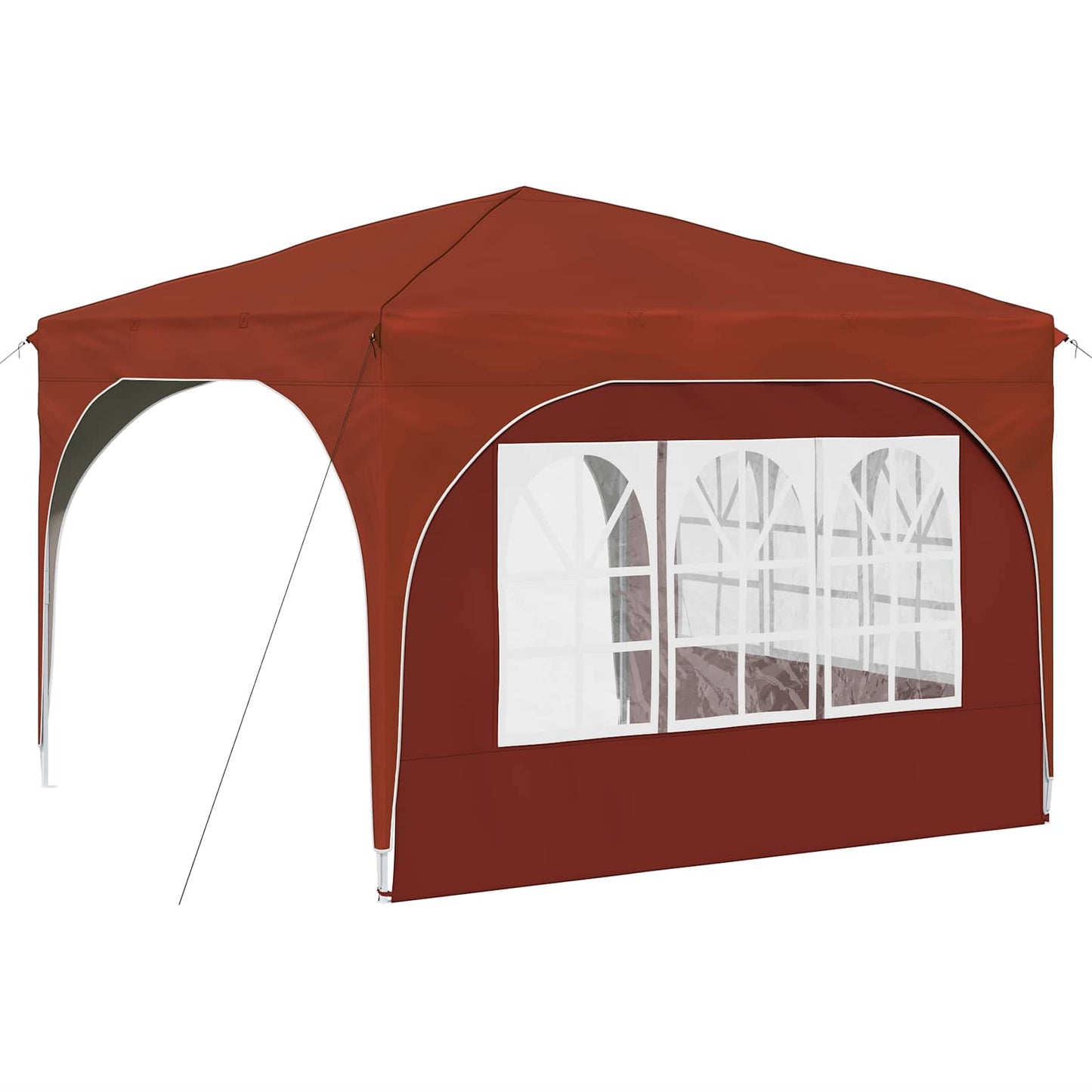 Pop-up Feesttent 290 x 290 x 245 cm Terracotta is nu te koop bij PeponiXL, paradijselijk wonen!