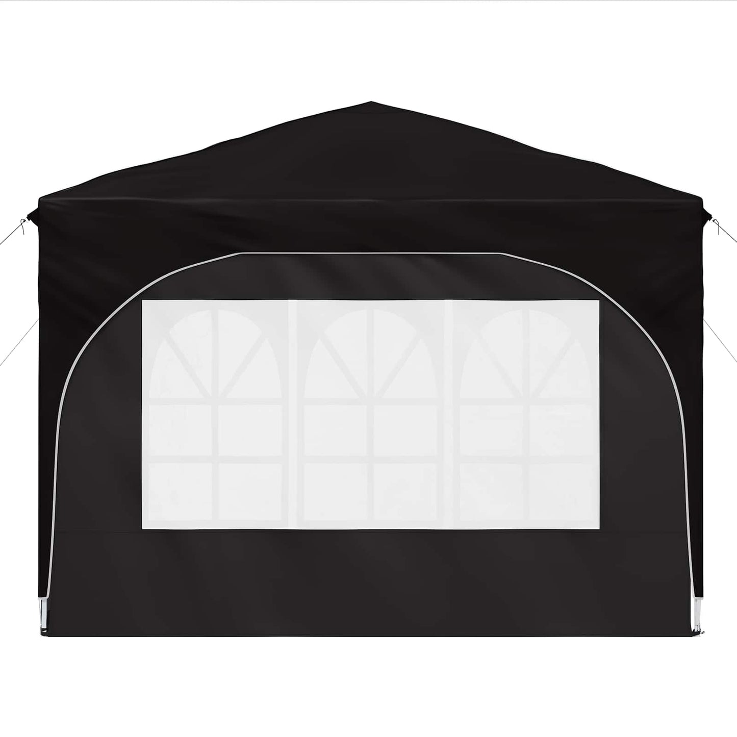 Pop-up Feesttent 290 x 290 x 245 cm Zwart is nu te koop bij PeponiXL, paradijselijk wonen!