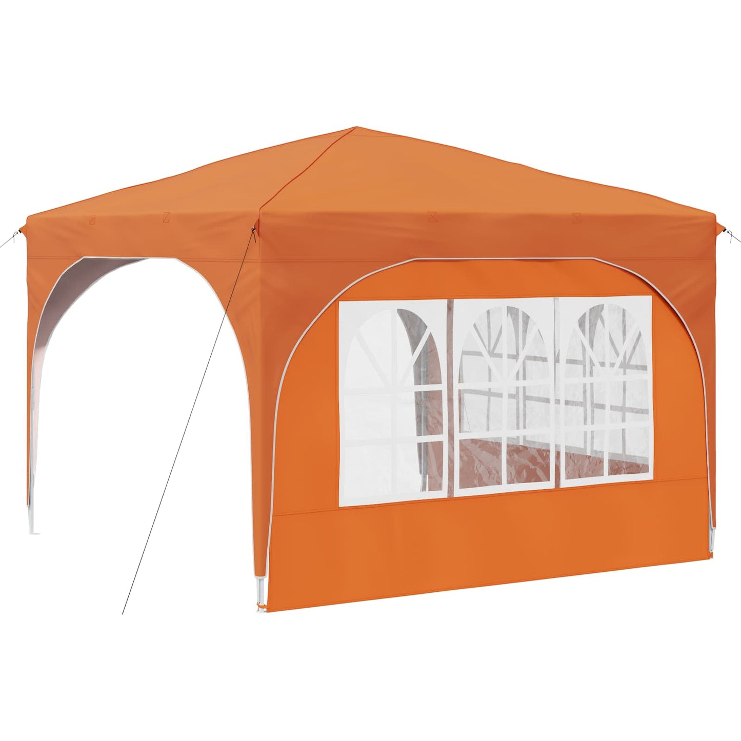 Pop-up Feesttent 290 x 290 x 245 cm Oranje is nu te koop bij PeponiXL, paradijselijk wonen!