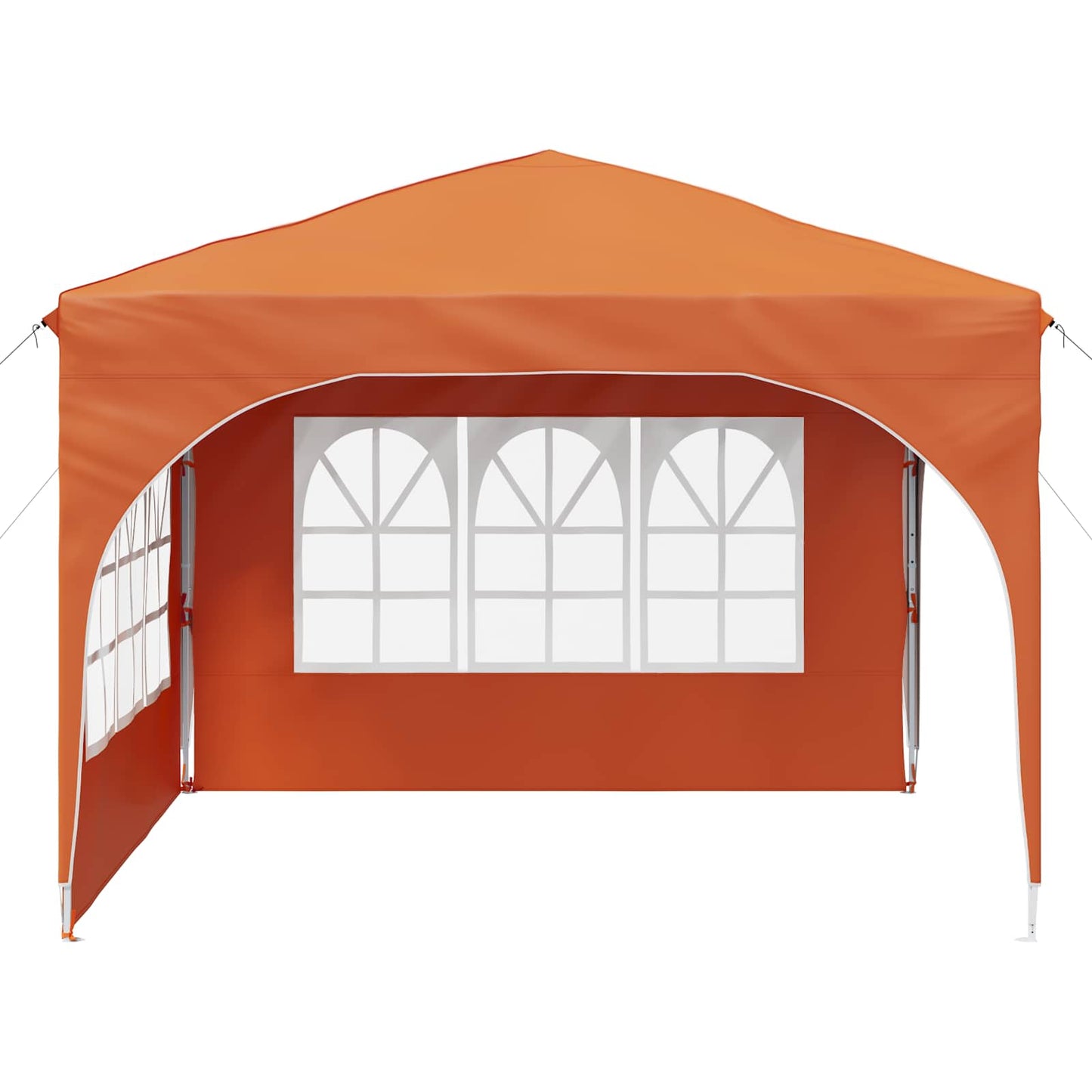 Pop-up Feesttent 290 x 290 x 245 cm Oranje is nu te koop bij PeponiXL, paradijselijk wonen!