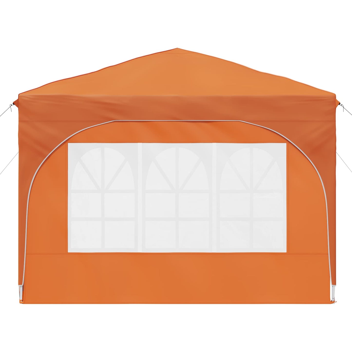 Pop-up Feesttent 290 x 290 x 245 cm Oranje is nu te koop bij PeponiXL, paradijselijk wonen!
