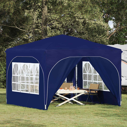 Pop-up Feesttent 290 x 290 x 245 cm Blauw is nu te koop bij PeponiXL, paradijselijk wonen!
