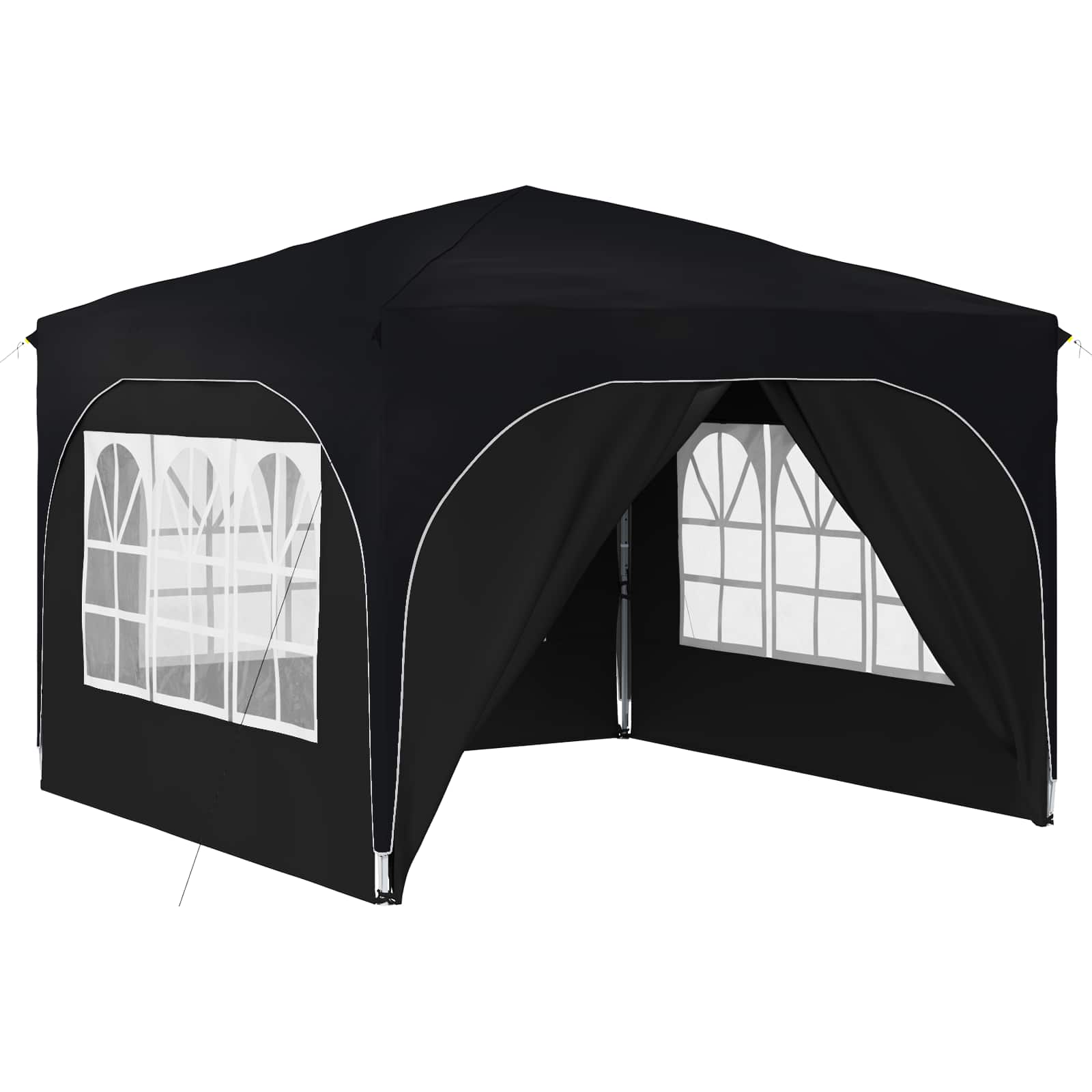 Pop-up Feesttent 290 x 290 x 245 cm Antraciet is nu te koop bij PeponiXL, paradijselijk wonen!