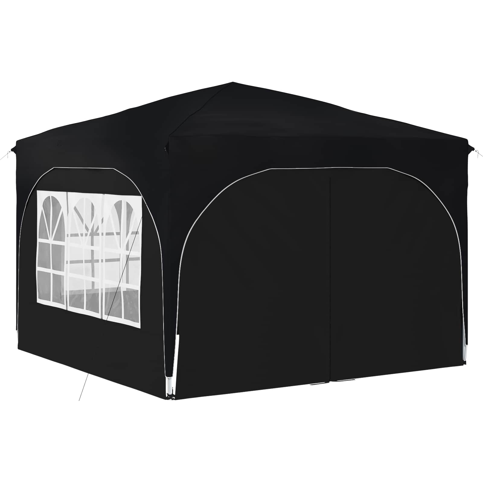 Pop-up Feesttent 290 x 290 x 245 cm Antraciet is nu te koop bij PeponiXL, paradijselijk wonen!