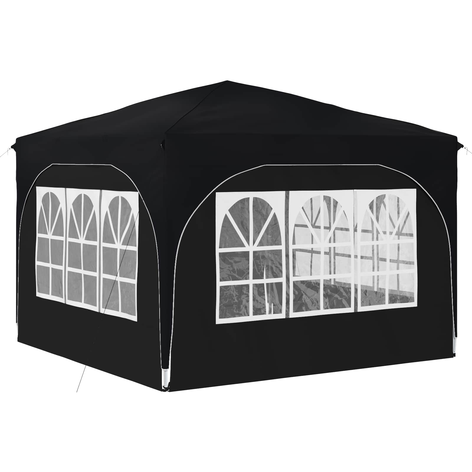 Pop-up Feesttent 290 x 290 x 245 cm Antraciet is nu te koop bij PeponiXL, paradijselijk wonen!