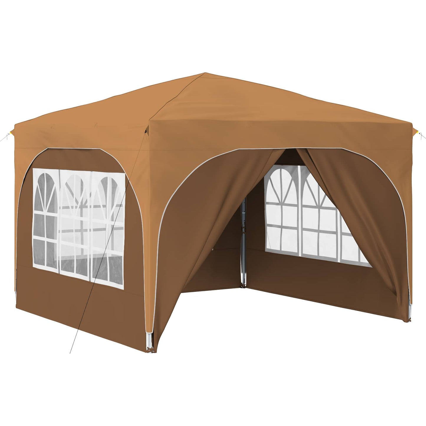 Pop-up Feesttent 290 x 290 x 245 cm Beige is nu te koop bij PeponiXL, paradijselijk wonen!