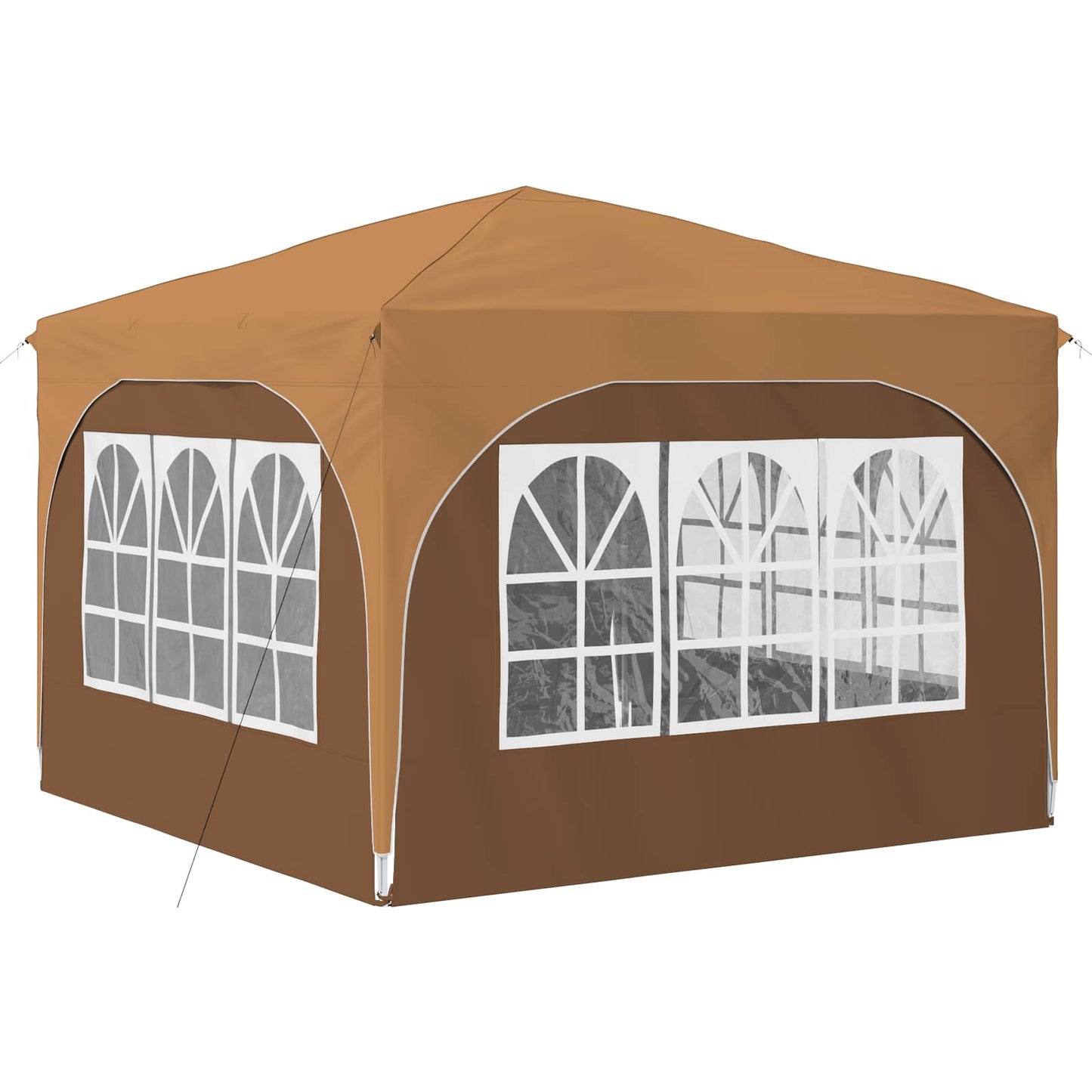 Pop-up Feesttent 290 x 290 x 245 cm Beige is nu te koop bij PeponiXL, paradijselijk wonen!