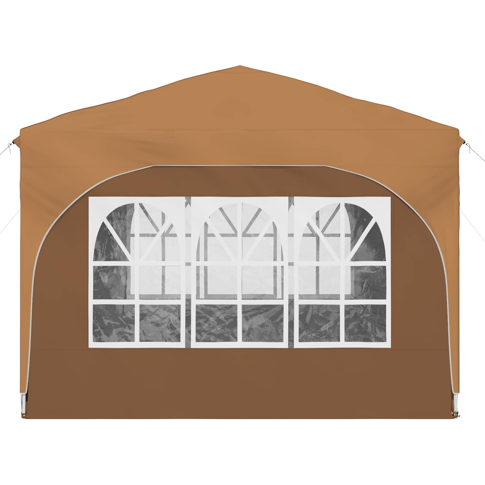 Pop-up Feesttent 290 x 290 x 245 cm Beige is nu te koop bij PeponiXL, paradijselijk wonen!