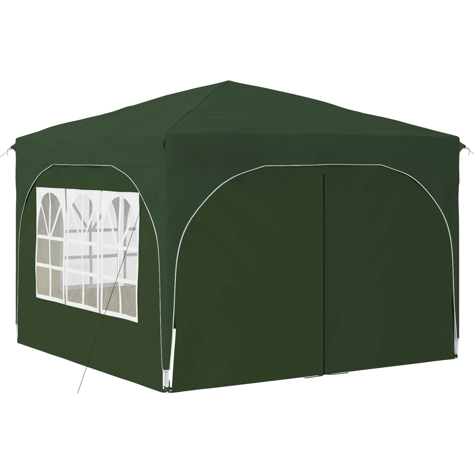 Pop-up Feesttent 290 x 290 x 245 cm Groen is nu te koop bij PeponiXL, paradijselijk wonen!