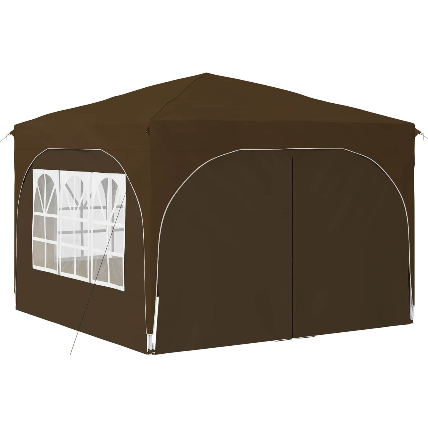 Pop-up Feesttent 290 x 290 x 245 cm Taupe is nu te koop bij PeponiXL, paradijselijk wonen!