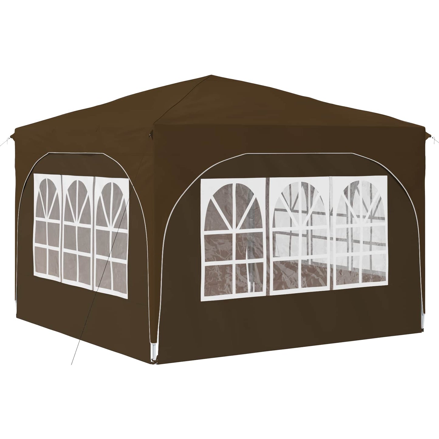 Pop-up Feesttent 290 x 290 x 245 cm Taupe is nu te koop bij PeponiXL, paradijselijk wonen!