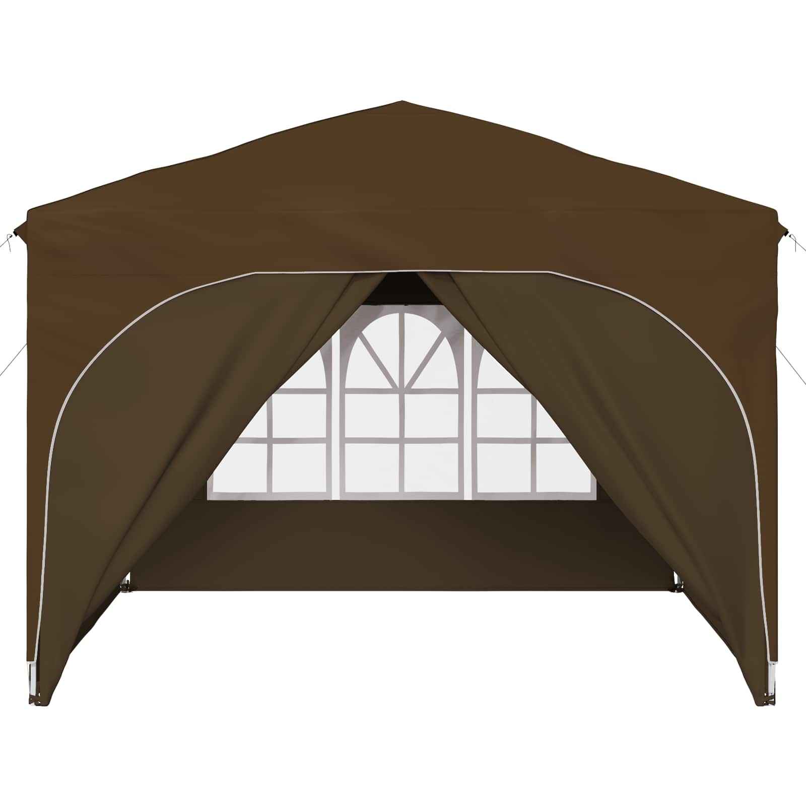 Pop-up Feesttent 290 x 290 x 245 cm Taupe is nu te koop bij PeponiXL, paradijselijk wonen!